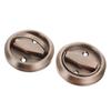 Recessed Stainless Steel Hidden Door Handle Lock Cabinet Drawer Furniture Knob Wardrobe Pulls