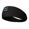 Fone Bluetooth наушники Спортивная повязка на голову для сна Эластичные беспроводные наушники Музыкальная маска для глаз Беспроводная Bluetooth-гарнитура повязка на голову