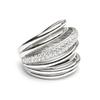 Bague - Luxenter - Aslor - Argent 925 - Zircone Cubique - Plaqué Rhodium