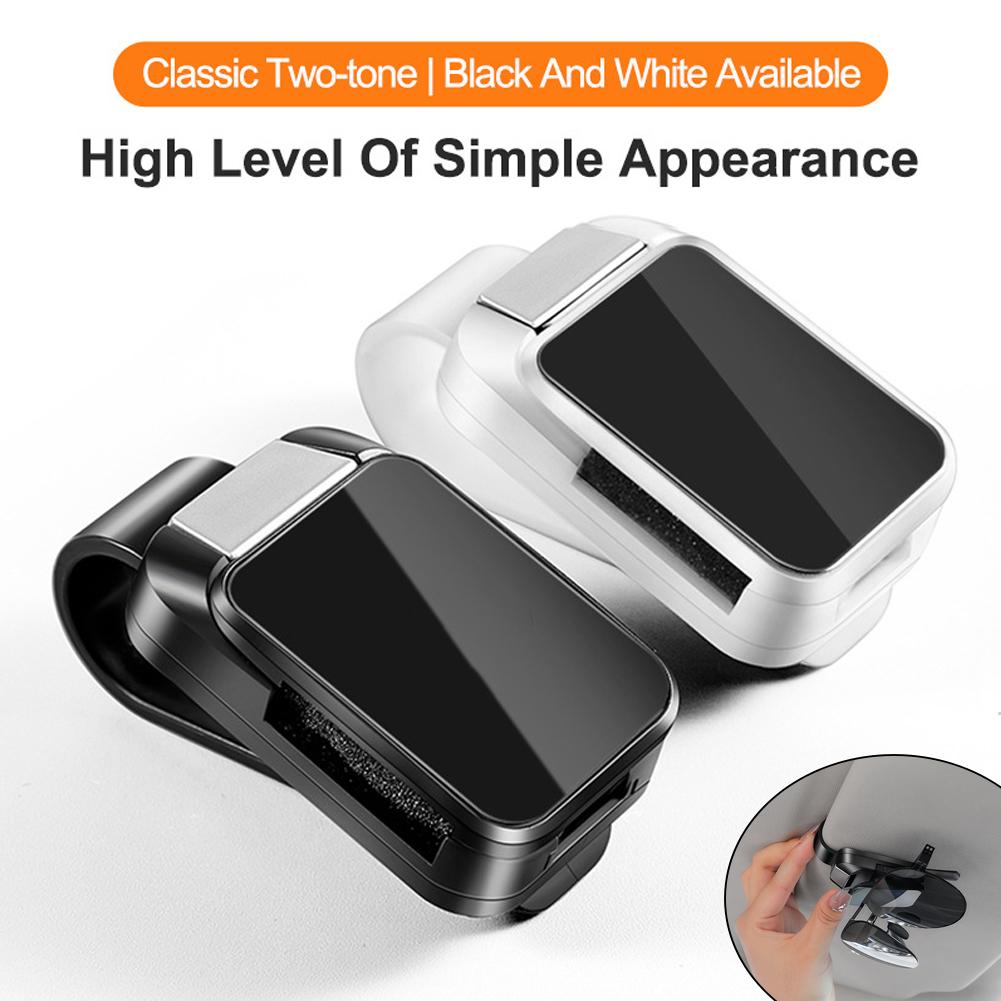 Автомобильный держатель для солнцезащитных очков, солнцезащитный козырек, держатель для очков, держатель для карт, билетов, вешалка для очков, устойчивый автомобильный кондиционер A1H2