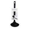 Pearl Metal TOUCH st G-5104 Large Silicone Ladle, Non-Stick, Dishwasher Safe, Heat Resistant up to 230C, Black