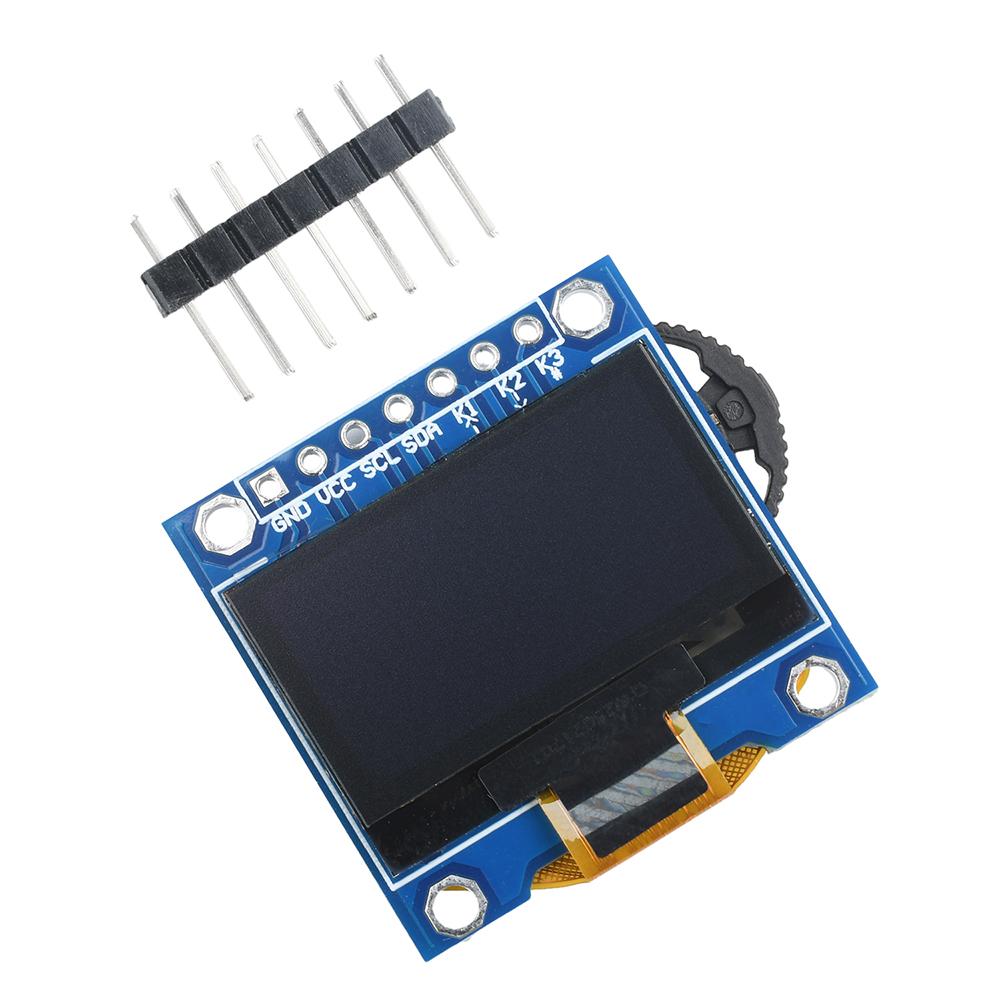 0.96-inch OLED Display SSD1315 Module Compatible SSD1306 with a Rotary Encoder and Three-position Dial Switch for Arduino