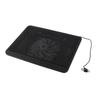 Laptop Cooler Cooling Pad Base Big Fan USB Stand for 14" Or Below Notebook Black