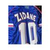 Zidane Retro Legendary French Football Jersey Breathing Polyester Jersey Halisaha Jersey