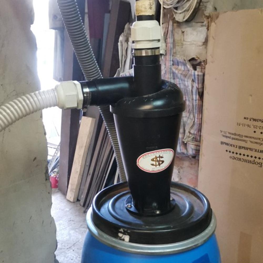 Автомобильный пылесос для деревообработки Турбокомпрессорный пылеуловитель Шестое поколение Циклонный сепаратор Фильтр SN50T6