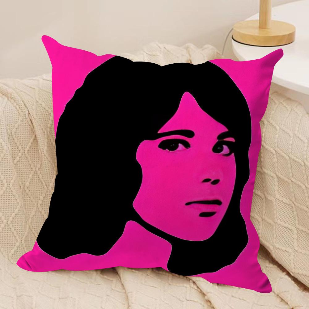 TTV GGirL Cushion Cover Soft Plush Fabric DoubleSided Printed Sofa Cushion Cover for All Seasons Home Decor Gift