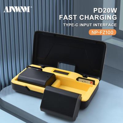 Аккумулятор AJNWNM FZ100+ интеллектуальное зарядное устройство для Sony NP-FZ100, BC-QZ 1 Alpha 9, A 9, Alpha 9R, Sony AR Sony Alpha 9S