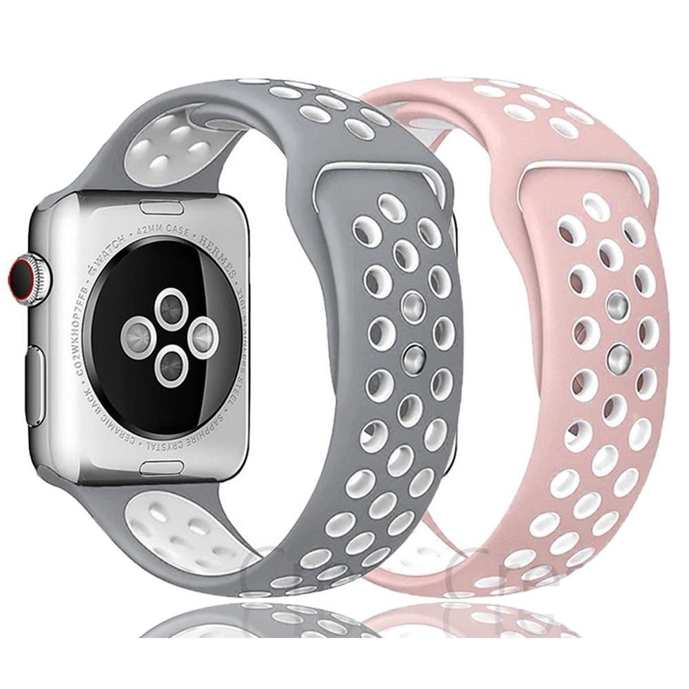 Ремешок Solo Loop для Apple Watch Band 44 мм 40 мм 38 мм 42 мм Дышащий силиконовый эластичный ремешок-браслет для iWatch Series 3 4 5 SE 6