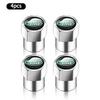 4Pcs Metal Car Wheel Tire Air Valve Caps Stem Covers For Land Rover Range Rover Evoque 3 4 Defender Discovery Freelander SA7