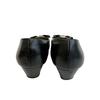 Salvatore Ferragamo Heel leather Ribbon flat pumps pumps black leather Used