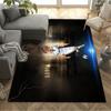 Benzema's Madrid Legacy Floor Rug Office Rug Suitable for Entryway Decorate room Outdoor Dining Room Anti-slip Rug Office home decor