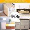 Zinc Alloy Drawer Lock Furniture Hardware Cabinet Knob Lock New Cabinet Door Catch  Cabinet