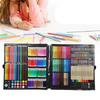 258Pcs Kid Art Set Water Color Pen Crayon Coloured Pencil Powder Paint Drawing Artistic
