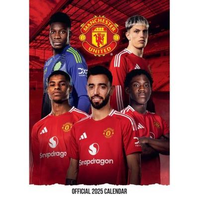 Manchester United FC Настенный календарь А3 на 2025 год