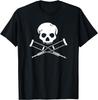 Skull and Crutches Graphic T-shirt
