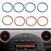 Автомобильная приборная панель кондиционера воздуха выходное кольцо отделка для Mazda MX-5 MX5 RF ND 2009-2015 автомобиль