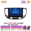 Android 16 Carplay For Kia RiO 2 RIO2 2005 2006 2007-2011 Multimedia Player Touch Screen Bluetooth 2k GPS Navigation 5G Wifi