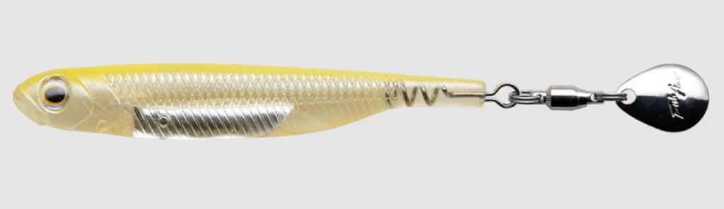 Fish Arrow Soft Lure Flash J Spin 3 Inch 3 Piece Per Pack 06 (8895)