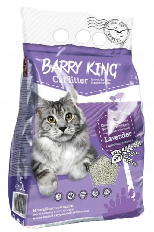 Bentonite Cat Litter, Clumping, Lavender Scent