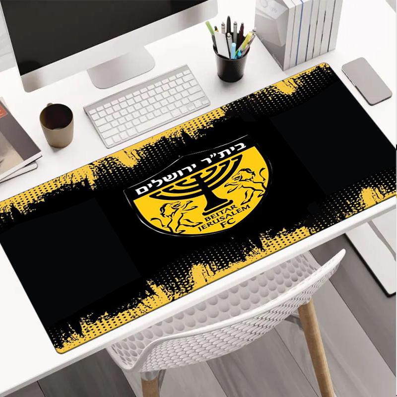 Jerusalem Fc Logo Design Mouse pad Mouse pad, Gaming Mouse Pad, keyboard pad, Desk Decor for computer notebook Fan Gift Birthday Gift