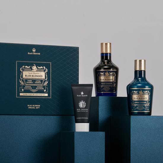 Scott Hamish Blue Blended Toner & Lotion Essence Специальный подарок