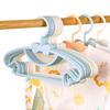 5-50Pcs Baby Hangers Plastic Kids Clothes Storage Hanger for Nursery Children Hangers Toddler Infant Portable Coats Home Rack