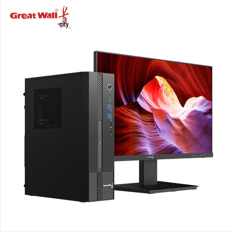 Бизнес-настольный ПК Great Wall Shiheng D80F3 с монитором (Китайская версия)