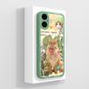 Для iPhone 13 14 15 16 16e Pro Max Plus Mini чехол для телефона с красивым узором в виде цветка и бабочки мягкий жидкий силикон противоударный защитный чехол для iPhone
