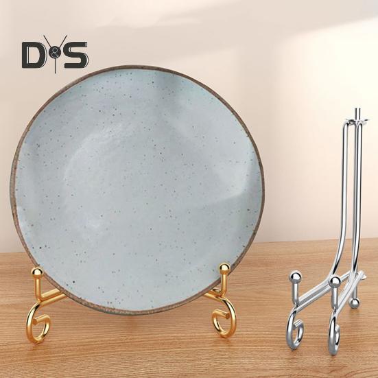 Стойка для тарелок, высокая устойчивость, прочная несущая способность, складная конструкция, многоцелевой держатель для хранения, портативный органайзер