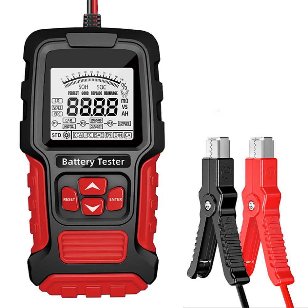 Интеллектуальный детектор аккумулятора E-FAST с цифровым дисплеем, тестер внутреннего сопротивления автомобильного аккумулятора 12 В/24 В