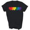 Lgbt Rainbow Heart Lgbtqia Gay Pride Rainbow Unisex Shirt Gift