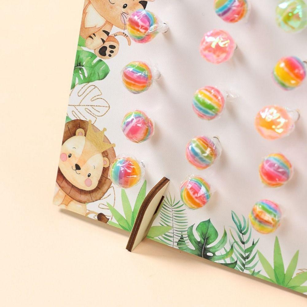 Multicolor Lolli Bar Rack Arched Design Lollipop Holder Elegant Lollipop Stand  Baby Shower Decor