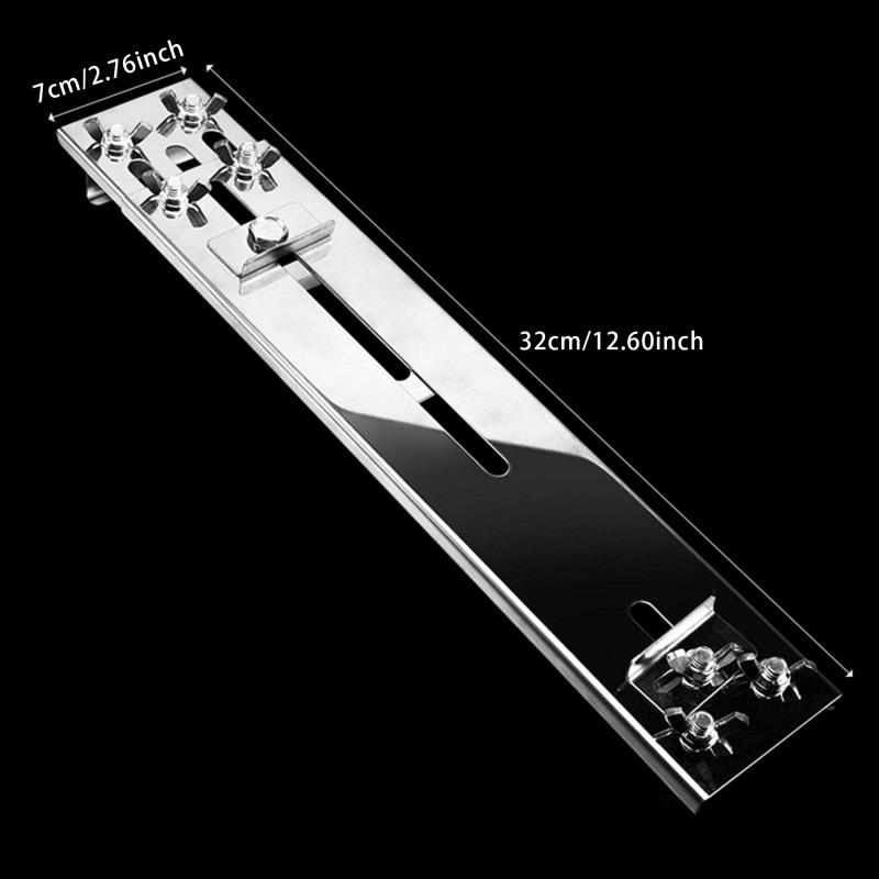Нержавеющая сталь противоскользящий инструмент для заточки выдвижной кронштейн для заточки регулируемый нескользящий с барашковыми гайками кухонные гаджеты