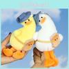 Soft And Cuddly Cartoon Duck Plush Toy Charming Yellow Duck Keychain For Kids