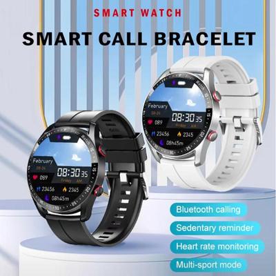 Смарт-часы Bluetooth Call Ecg Ppg Полный сенсорный экран Погода Вызов информационного напоминания Многоголосый спортивный режим Смарт-браслет