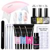 Polygels Kit All for Manicure Gel Nail Extension Set Slip Solution Building Acrylic Gel Polish Nail Art Tool Design Fingertips