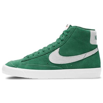 Кроссовки унисекс Blazer Mid 77 Suede Pine Green Белые CI1172-301