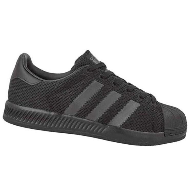 adidas Оригинальные Bounce Нескользящие Низкие Кеды для Скейтбординга Мужские Черные S82237
