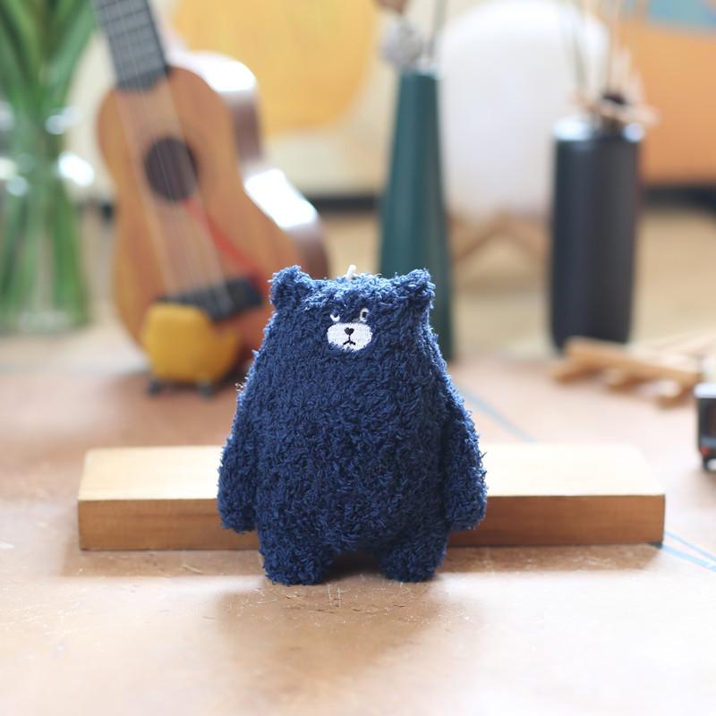 Милый милый медведь кулон плюшевая игрушка кукла мультфильм школьная сумка подвесное украшение брелок кукла кукла