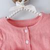 Girls Summer Fashion Print Spliced Dress Cute Bow Flutter Sleeve Princess Party Dress For Kids