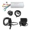 35A Controller EN06 Panel with Thumb Throttle Power Assist Sensor Electric Bike Scooter Conversion