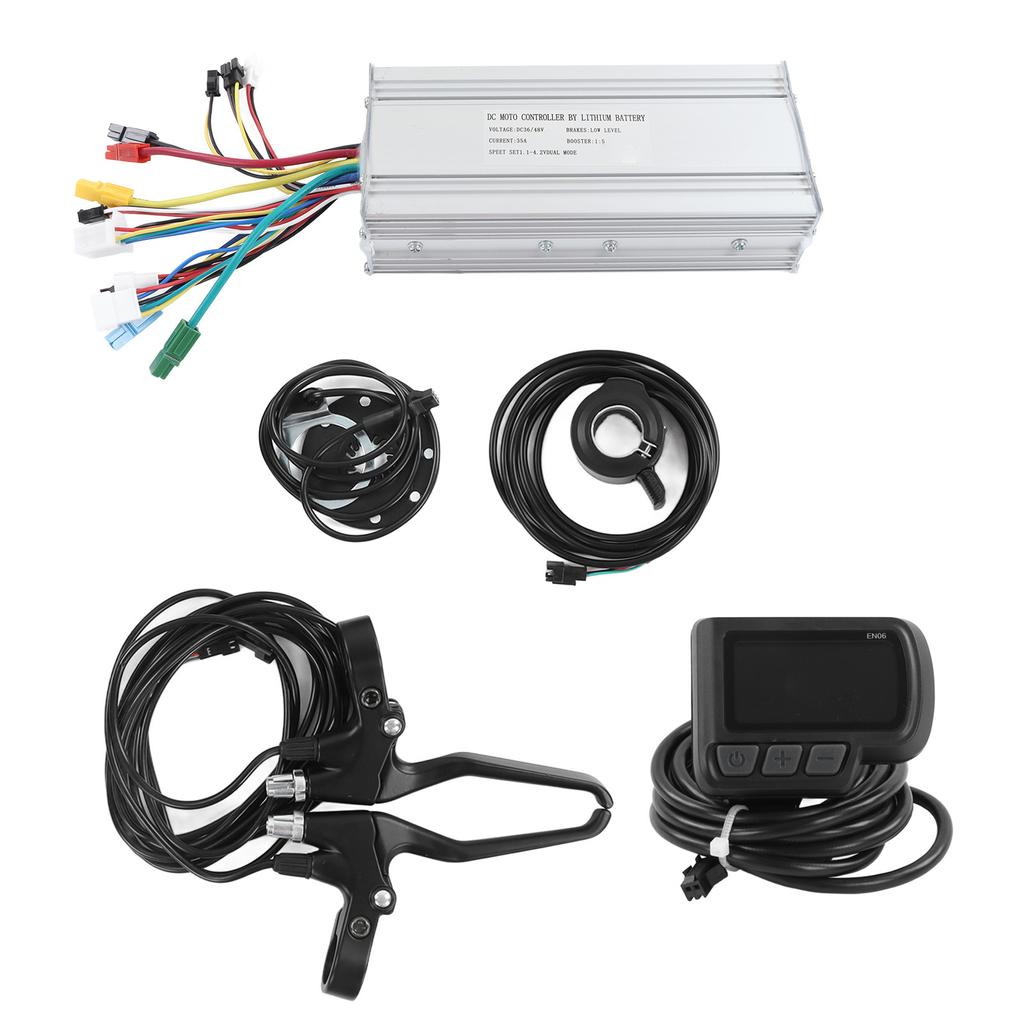 35A Controller EN06 Panel with Thumb Throttle Power Assist Sensor Electric Bike Scooter Conversion