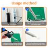 220V Electric Desoldering Pump Suction Tin Vacuum Removal Tool Removal Hand Welding Tools Solder Iron Desolder Gun