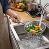 Anti-scald Long Handle Skimmer Heavy Duty Kitchen Strainer Food Straining Spoon  Kitchen Tool