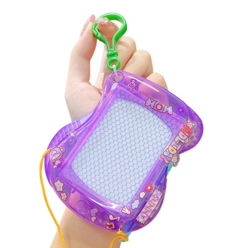 Многоразовые блокноты для рисования Магнитная планшетка для рисования Портативный брелок Набор художественных досок Магнитная художественная доска Идеально для детей в путешествии