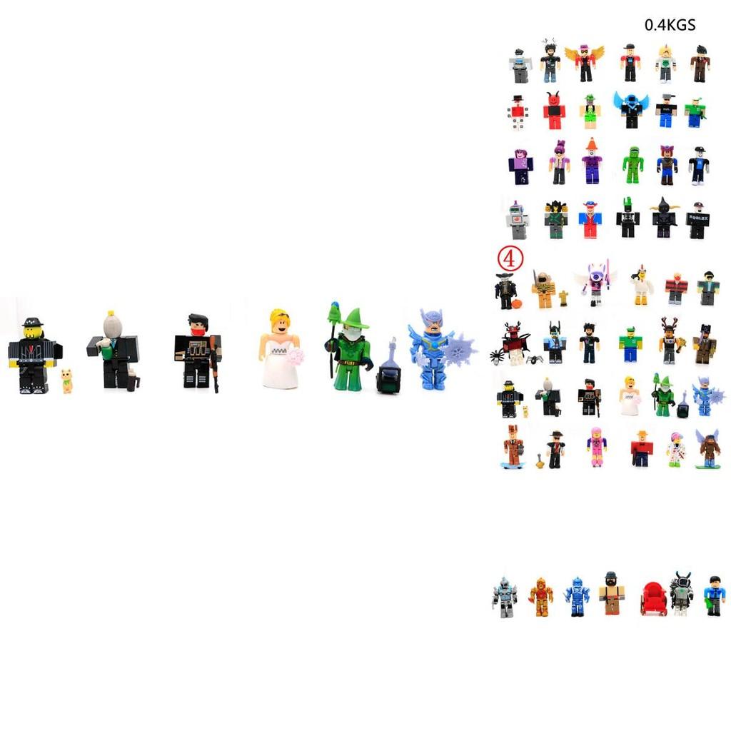 Яркий набор из 24 фигурок персонажей игр Roblox. Идеально подходит в качестве подарка для детей.