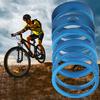 6Pcs Bike Fork Washer Set 2/5/10mm Bicycle Headset Spacer Bike Headset Stem Spacers Aluminum Alloy for 28.6mm Front Fork Bike