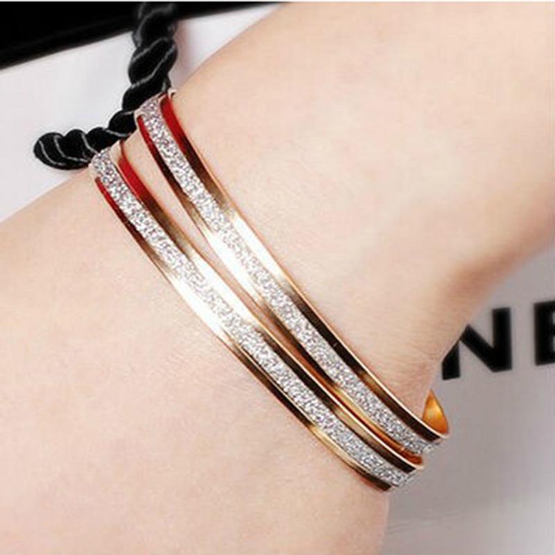 Модный элегантный матовый браслет-обруч Женские ювелирные аксессуары Браслет KTJ