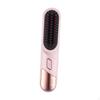 Hair Straightener Brush Rechargeable Anti Scald Travel Straightening