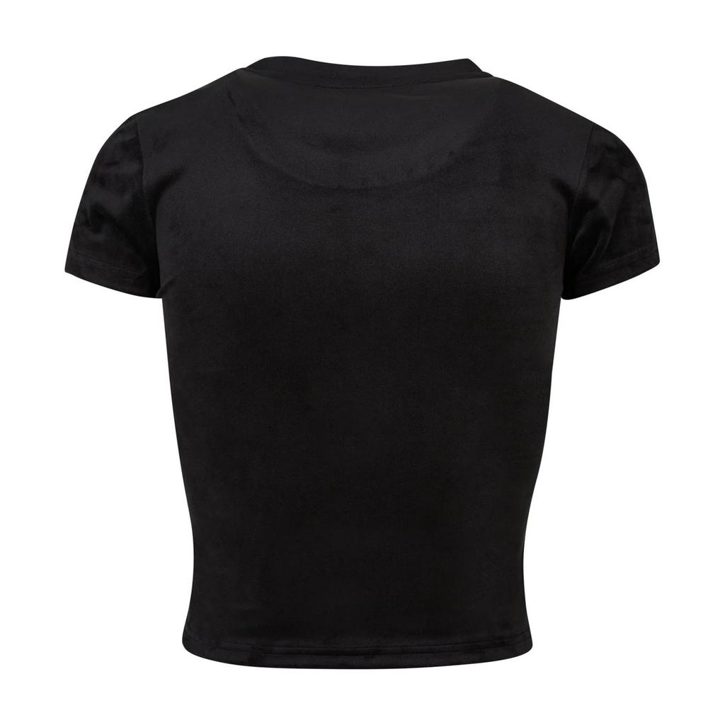 Urban Classics Womens/Ladies Velvet Short T-Shirt